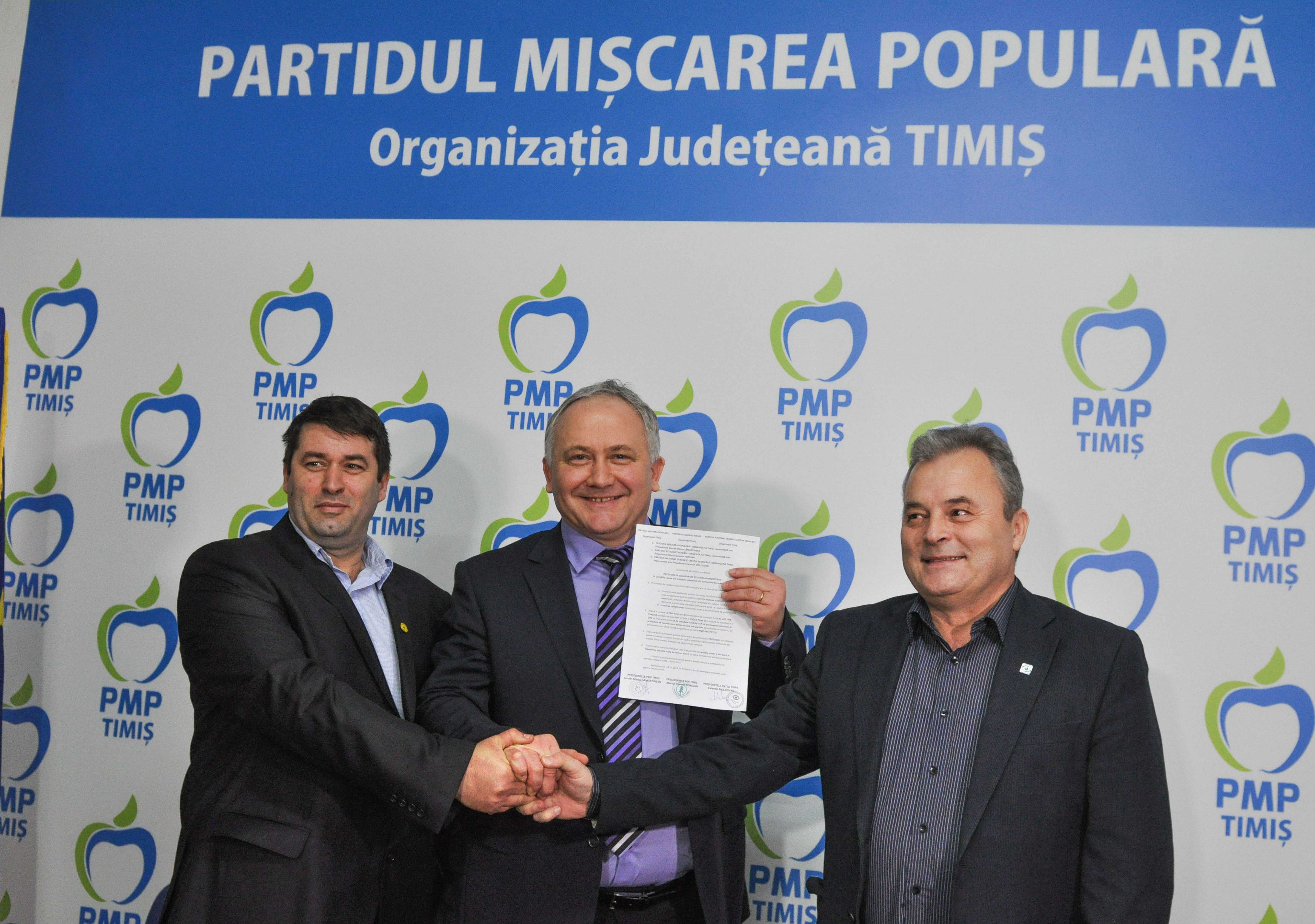 PMP, PE și PNȚCD, protocol de colaborare în Timiș