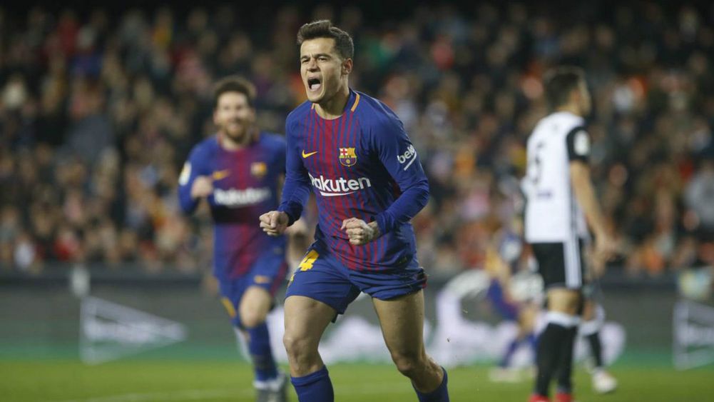 Coutinho a reușit primul gol pentru FC Barcelona