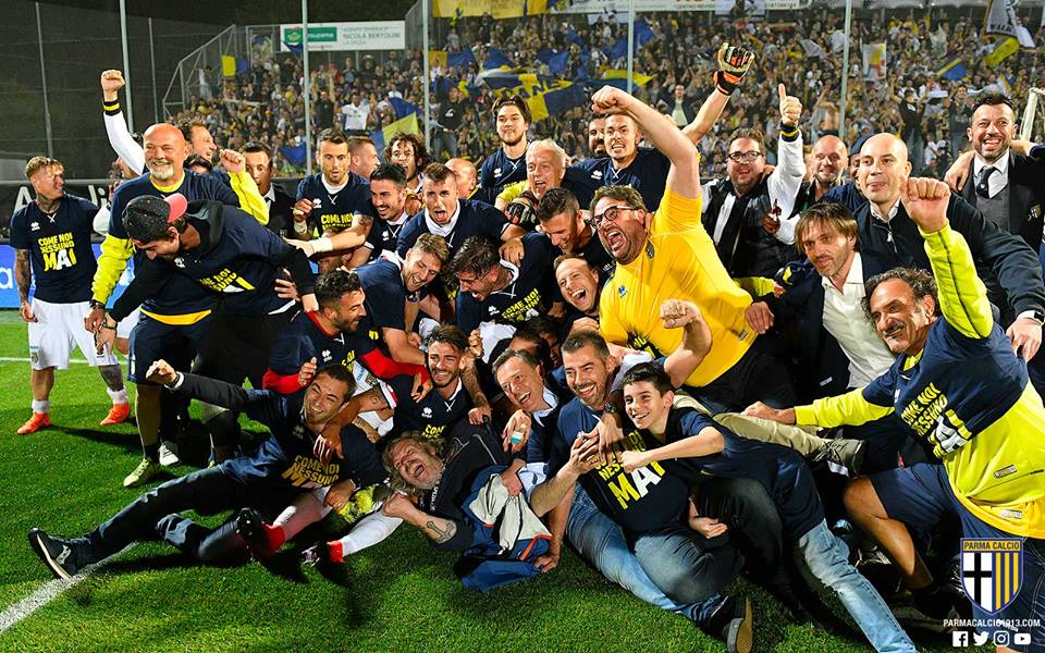 Parma revine în Serie A, la trei ani de la faliment!