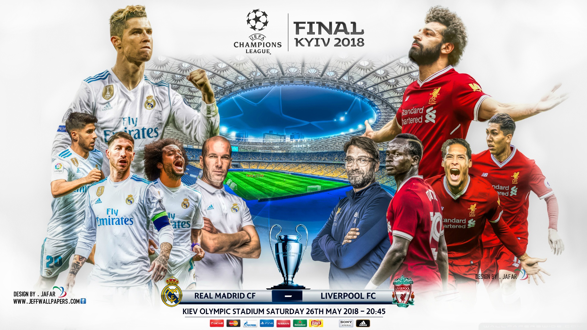 Astăzi vom cunoaște campioana Europei! Cifrele finalei dintre Real Madrid și Liverpool