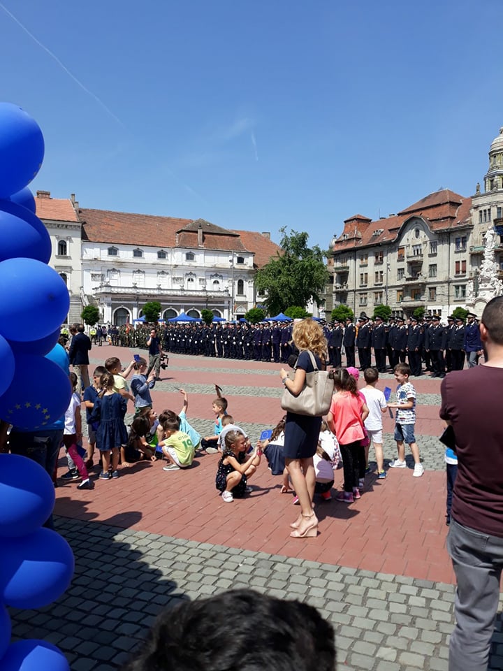 Parada militară și concerte de Ziua Europei, la Timișoara