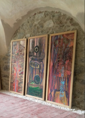 Prima expoziție de pictură ambientală la Cetatea Deva