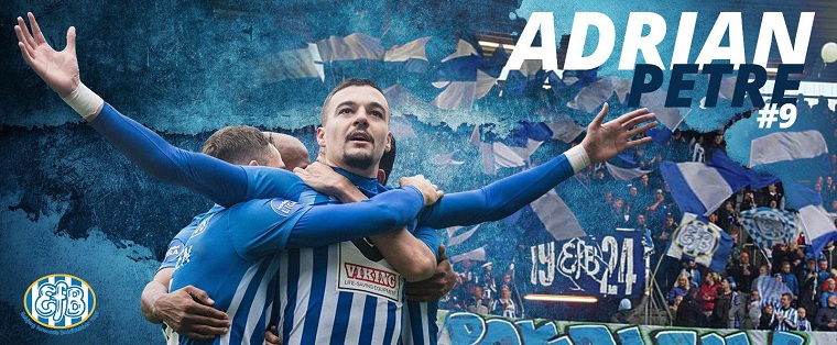 Arădeanul Adrian Petre a marcat pentru Esbjerg fB, în campionatul Danemarcei