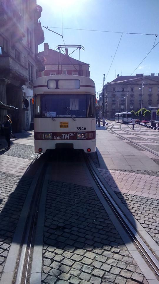 Tramvaiul turistic pornește la drum prin Timișoara