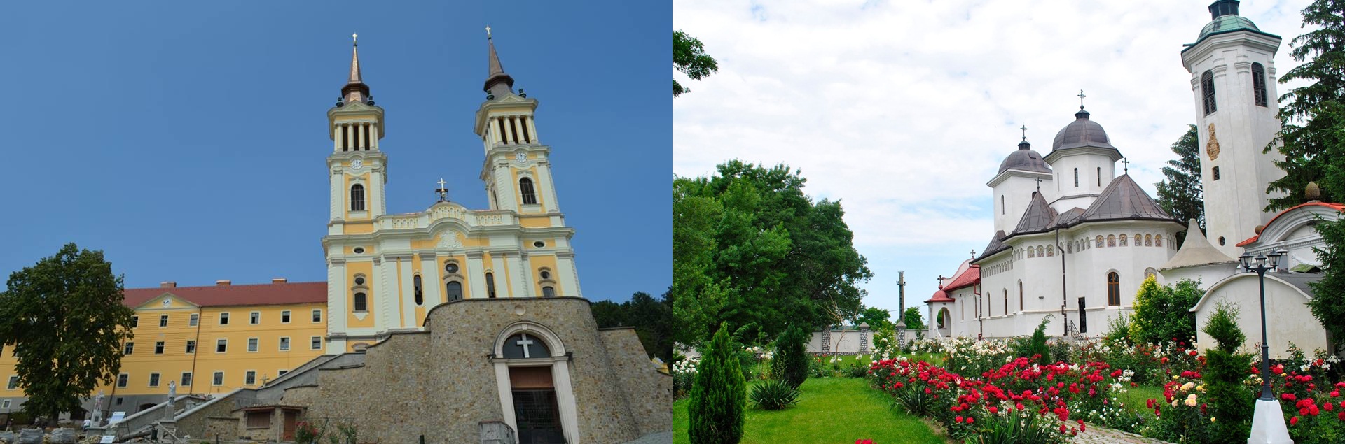 Programul slujbelor la Mănăstirea Hodoș-Bodrog și la Basilica Papală Maria Radna