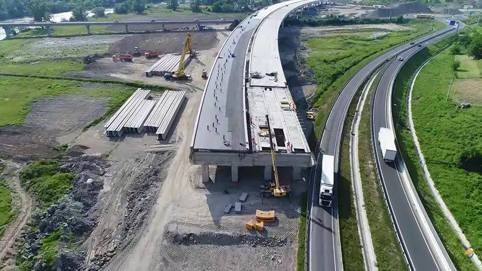 Lucrări importante pe autostrada Lugoj – Deva. Se închide circulația între Șoimuș și Simeria