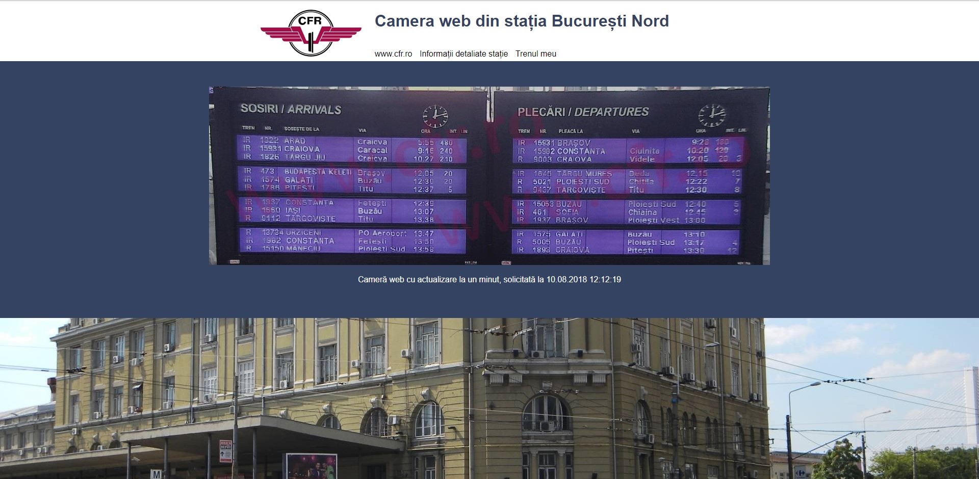 Întârziere de opt ore pentru trenul de la Arad spre București