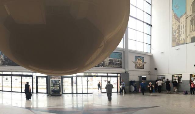 Un balon gigantic umplut cu heliu își va face apariția în Gara de Nord din Timișoara