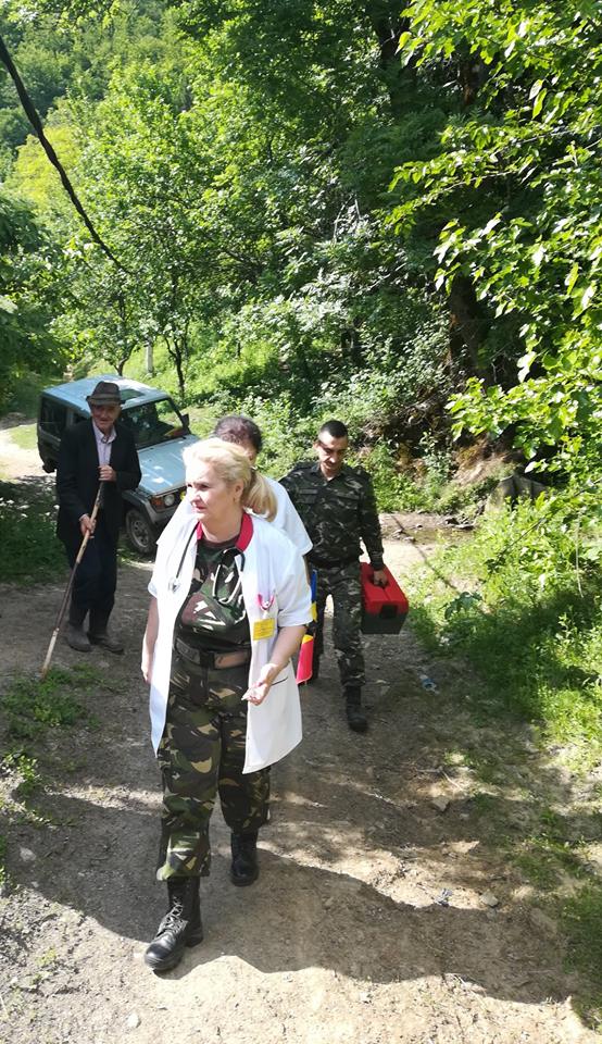 Misiune a medicilor militari din Timișoara în Munții Poiana Ruscă