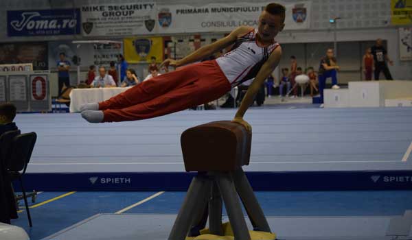 Regal de gimnastică la Reșița