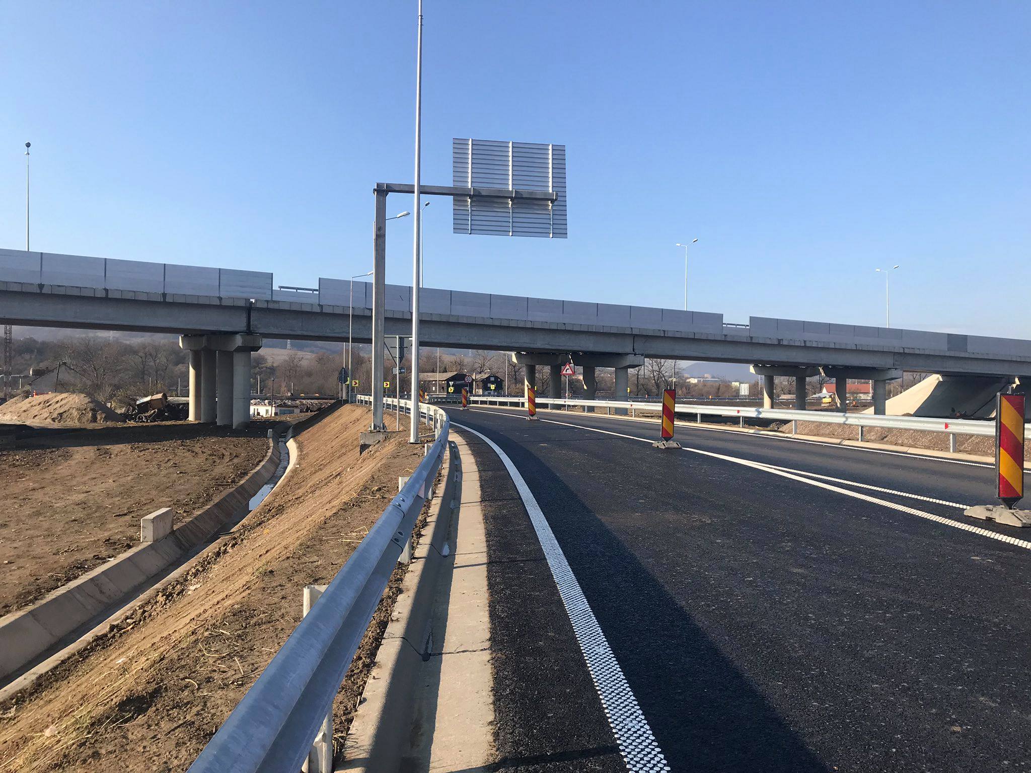 Trafic redeschis pe autostrada A1 între Șoimuș și Simeria