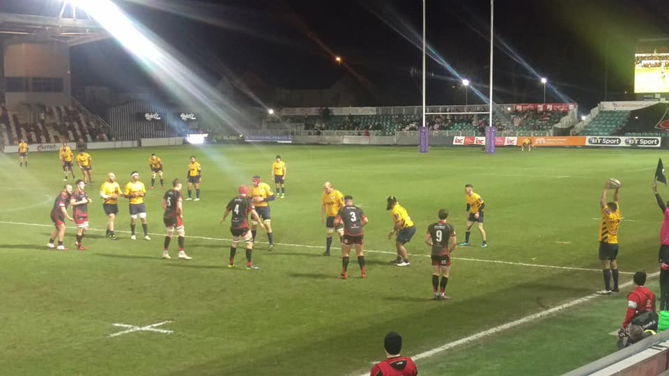 Timișoara Saracens se laudă doar cu deschiderea scorului pe „Rodney Parade”