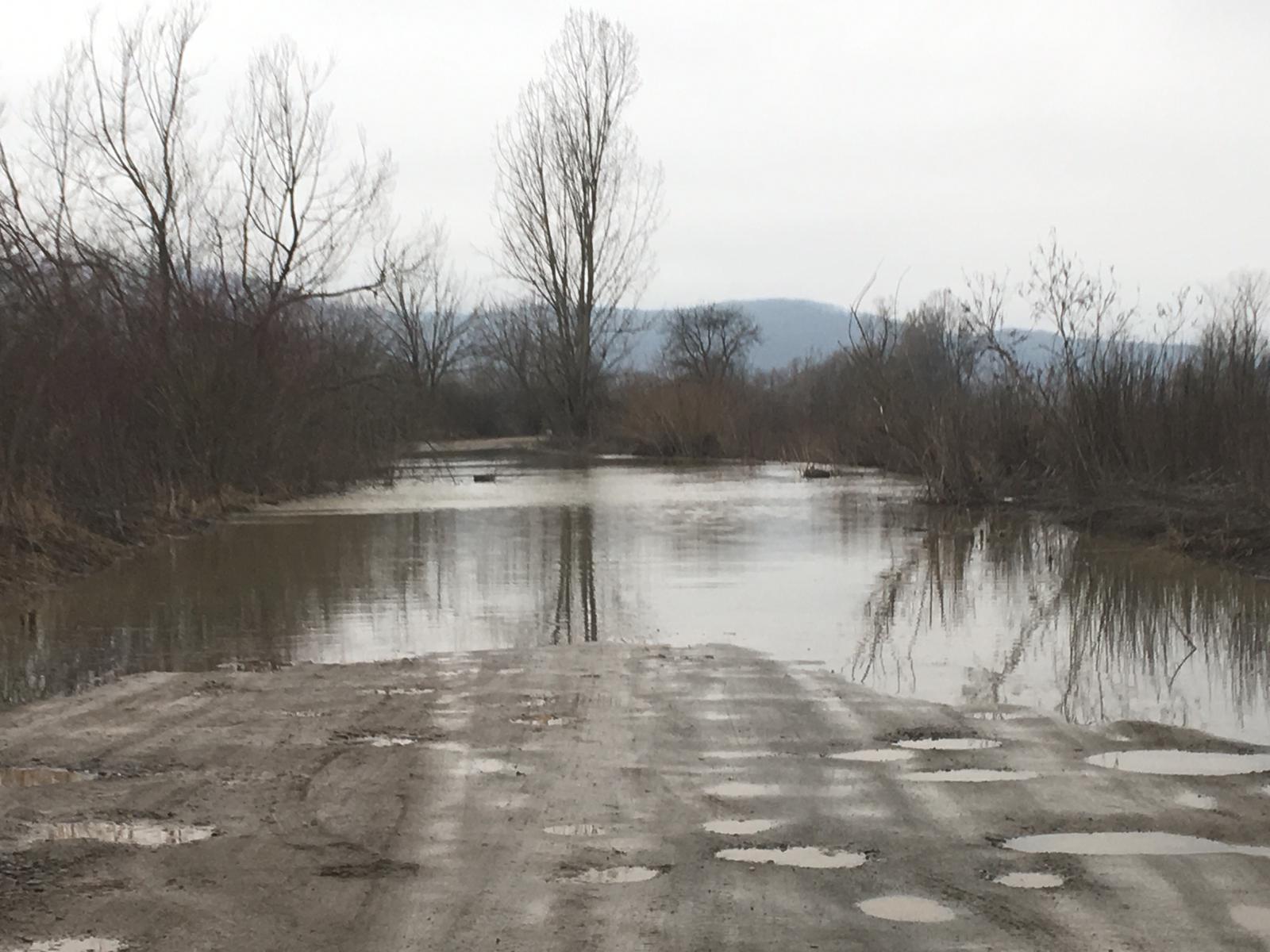 Specialiştii de la Apele Române intervin pentru reducerea riscului de inundaţii în vestul țării