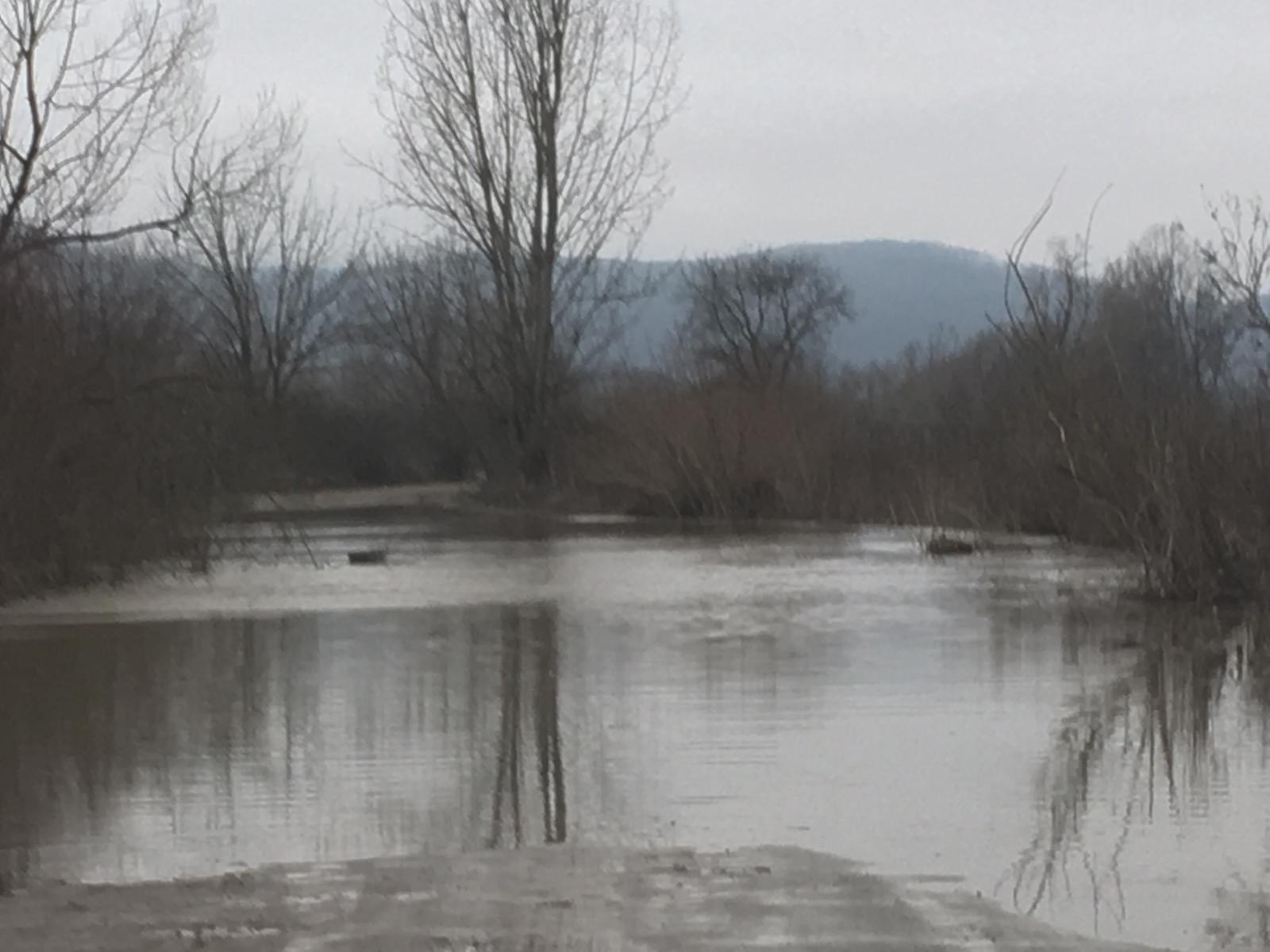 Pericolul de inundații se menține în vestul țării. Creșteri de debite pe râurile din Banat