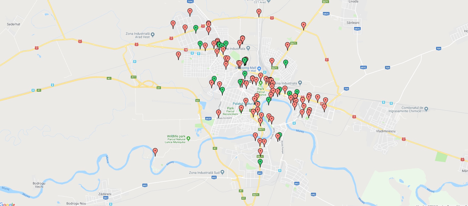 Arădenii au depus zeci de sesizări după ce primăria le-a cerut ajutorul pentru inventarierea gropilor din oraș