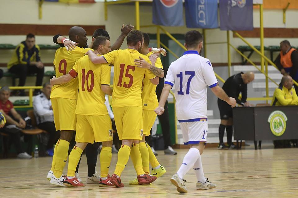 Naționala de futsal, victorie amicală clară cu Armenia