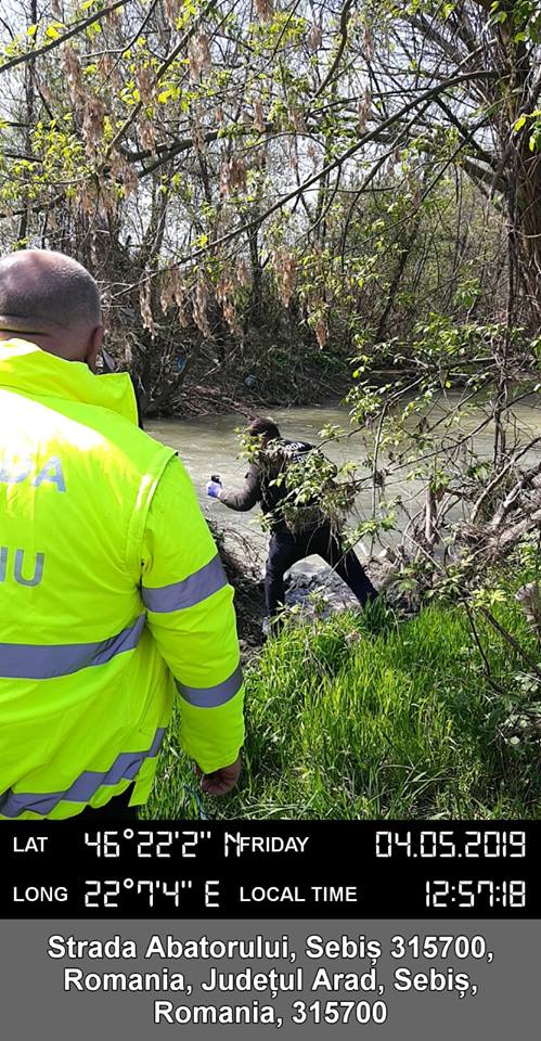 Anchetă internă la Sebiș în urma poluării de pe Valea Deznei