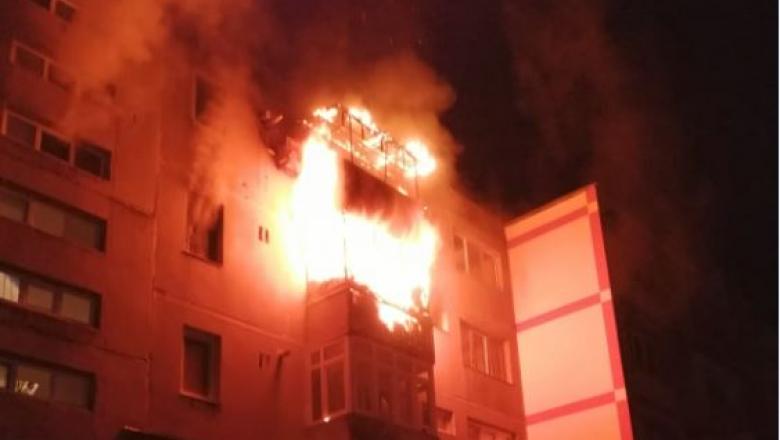 O persoană a decedat în urma unui incendiu la un bloc din Reşiţa