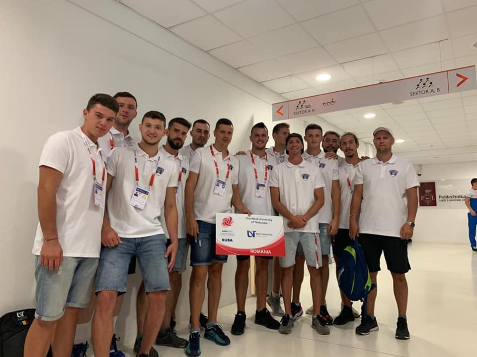 Voleibaliștii de la UVT debutează astăzi la Campionatul European