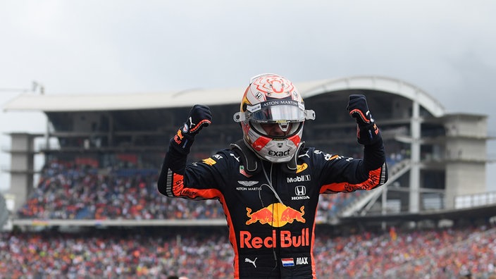 Max Verstappen, învingător la Hockenheim