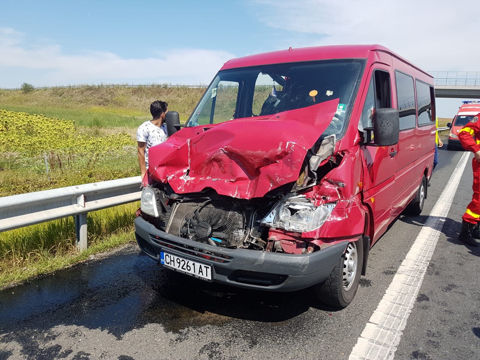 Accident pe A1 între Orțișoara și Timișoara