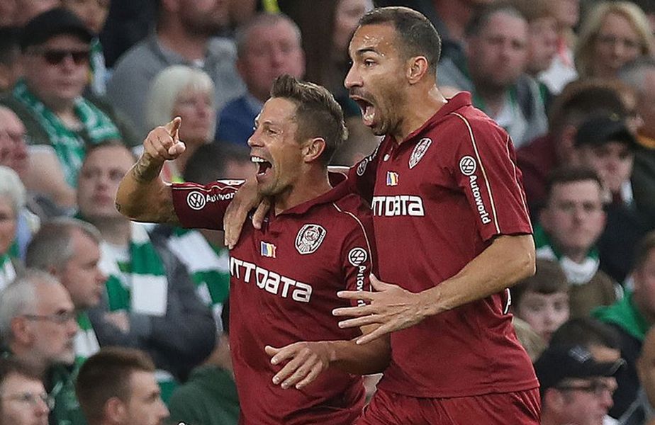 CFR Cluj, calificare spectaculoasă în play-off! Arădeanul Țucudean a adus liniștea pe „Celtic Park”