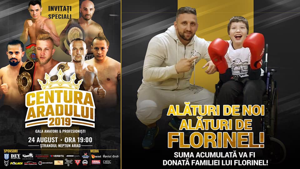 Eveniment pugilistic pe Mureș: „Centura Aradului”