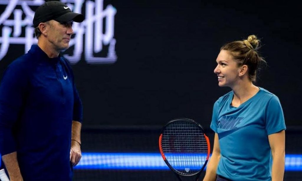 Darren Cahill, alături de Simona Halep, la Turneul Campioanelor