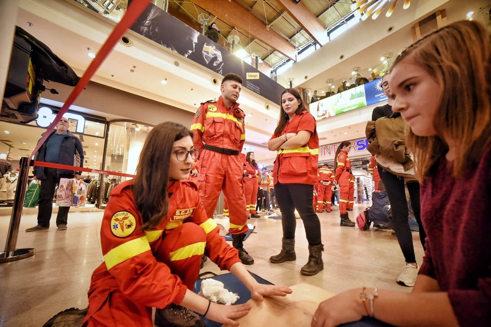 Peste 1.400 de copii și adulți au participat la Maratonul Resuscitării de la Timişoara