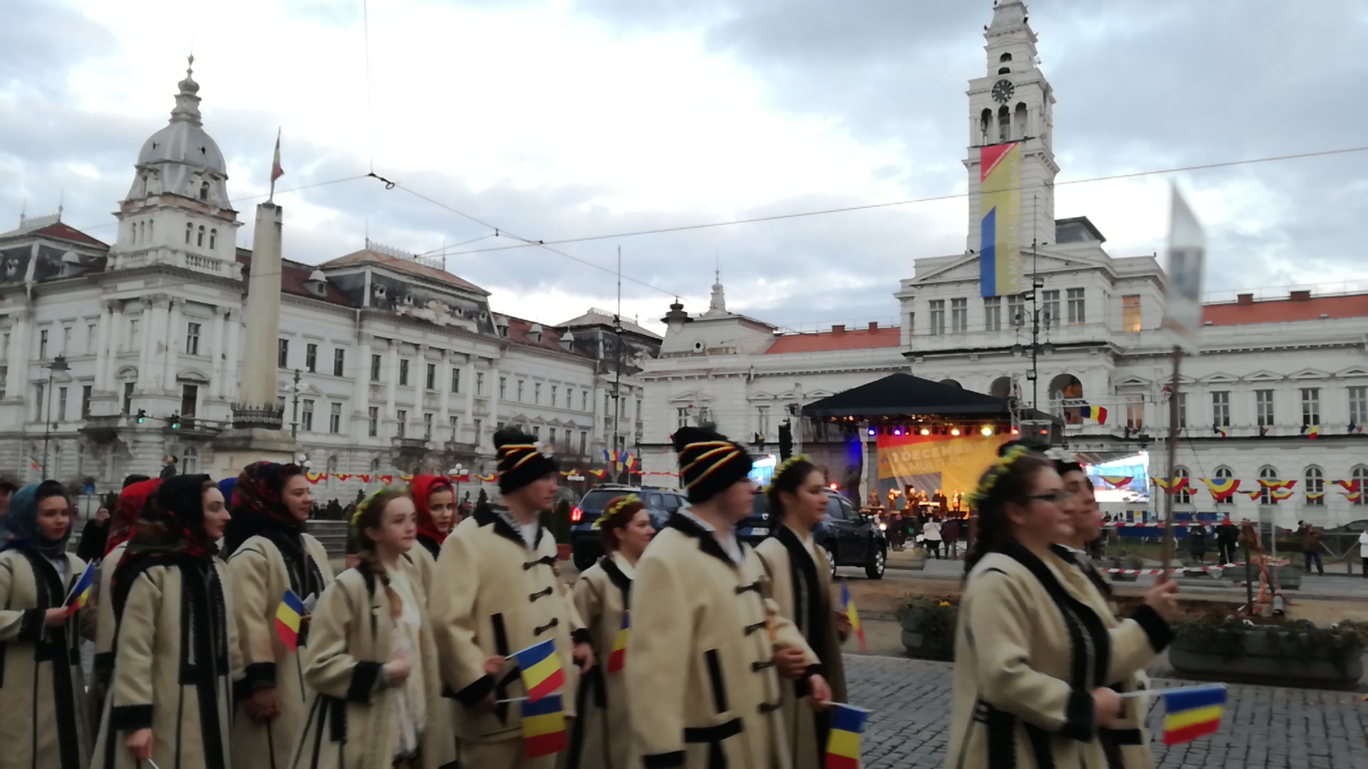 Ceremoniile de Ziua Națională încep mai repede la Arad