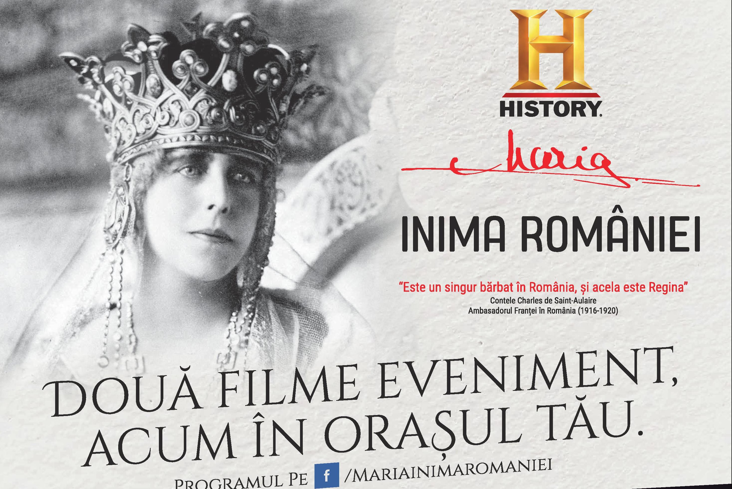 Maria – Inima României și Războiul Regelui, documentare prezentate astăzi la Timișoara