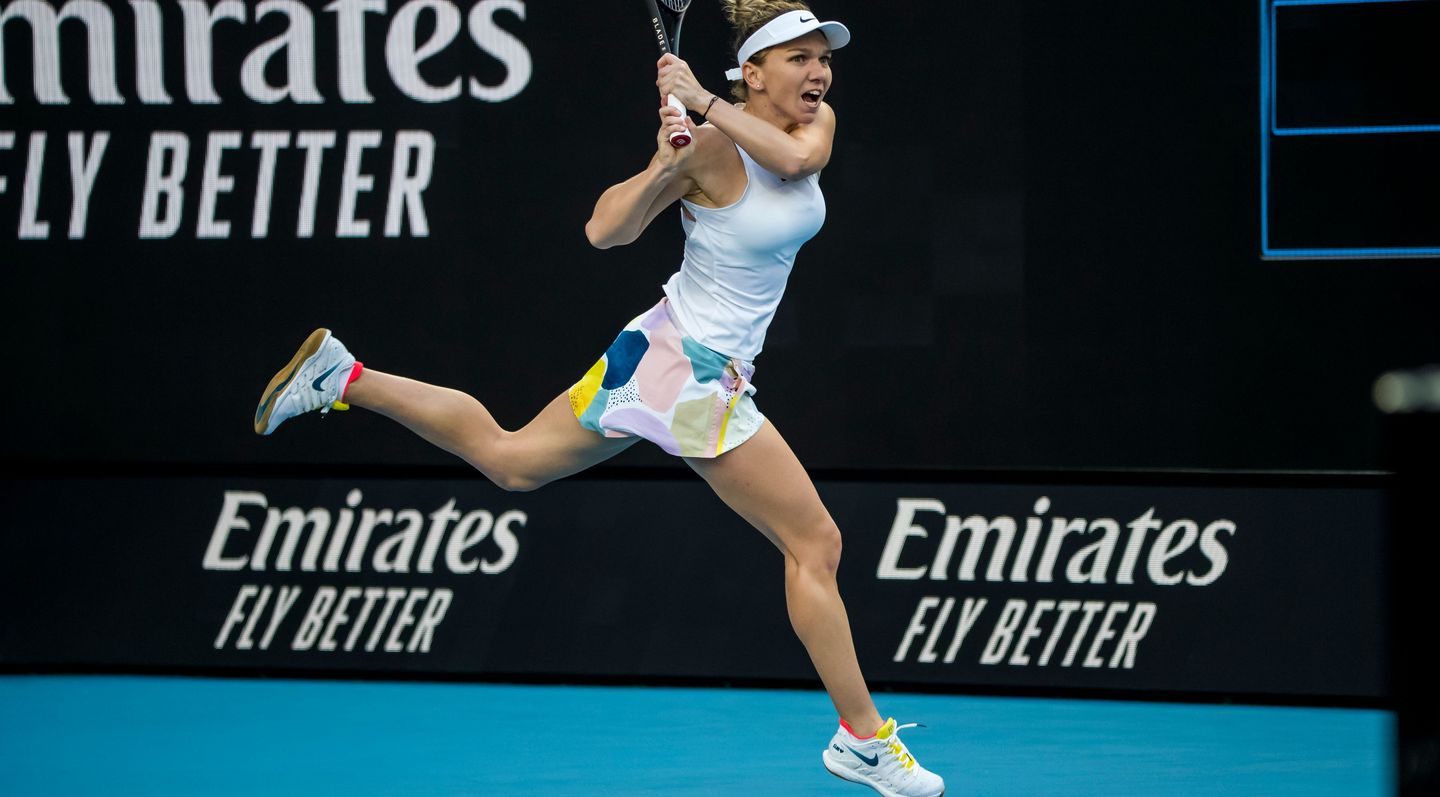 Joc solid: Simona Halep continuă fără set pierdut la Australian Open 2020