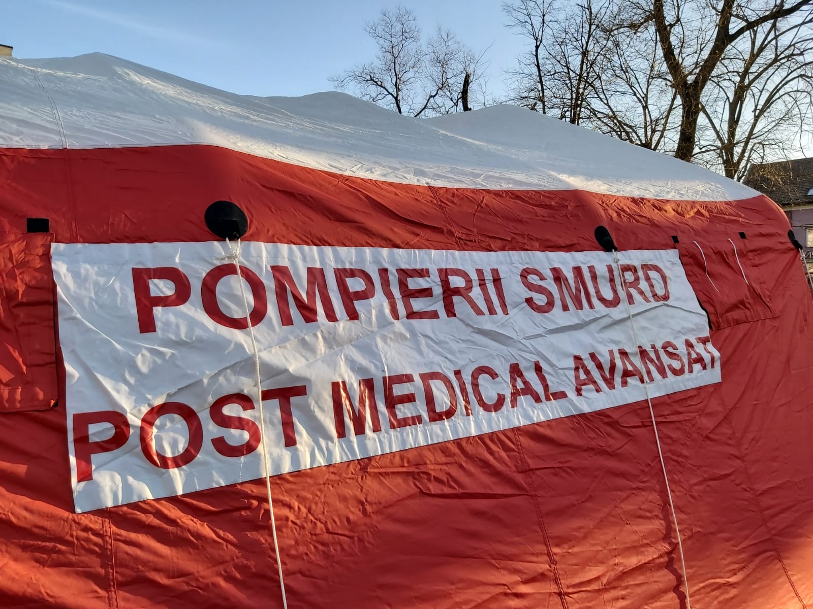 Al doilea post medical avansat, montat în Arad