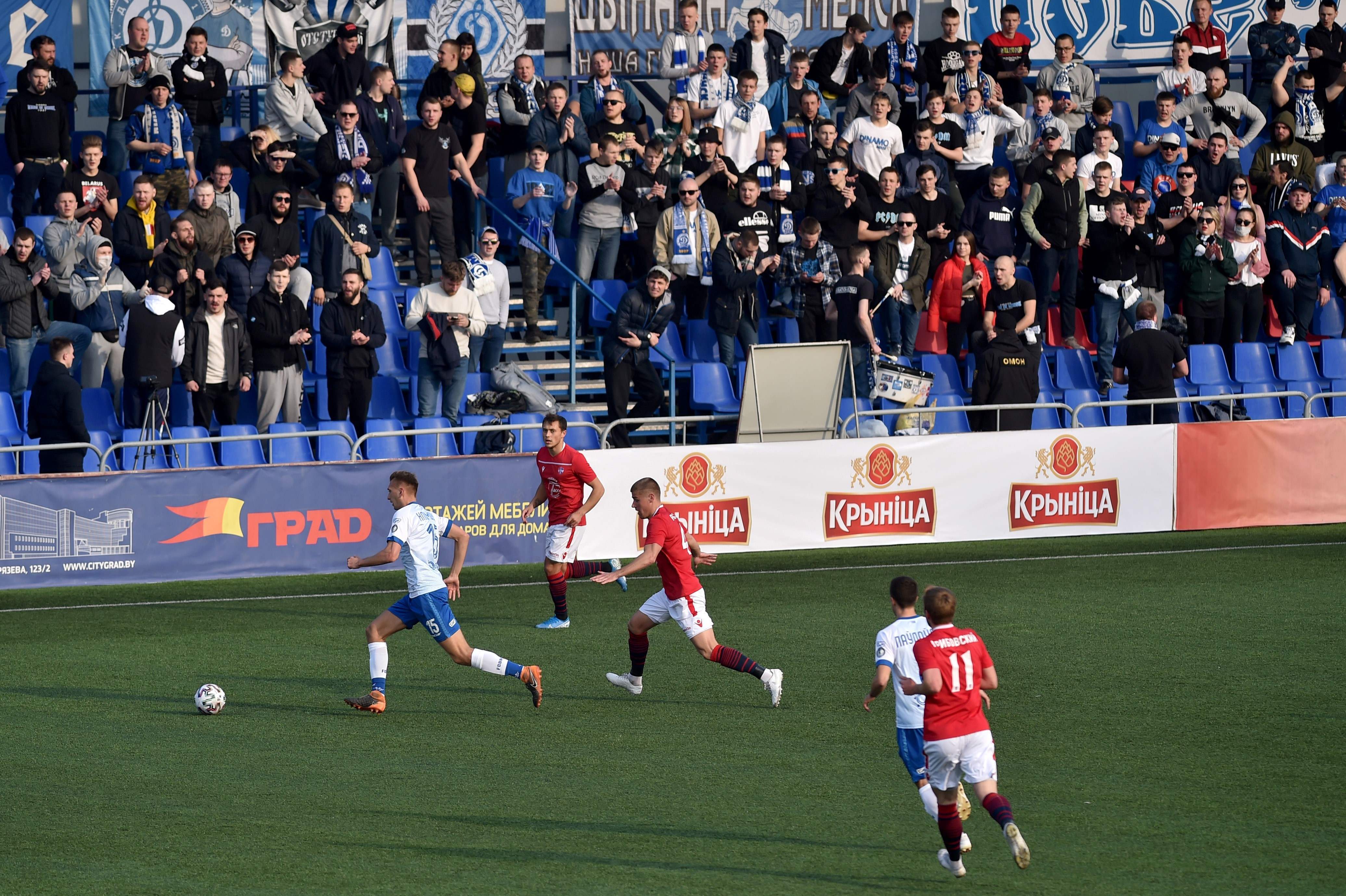 Drepturile pentru campionatul de fotbal din Belarus, vândute în zece țări