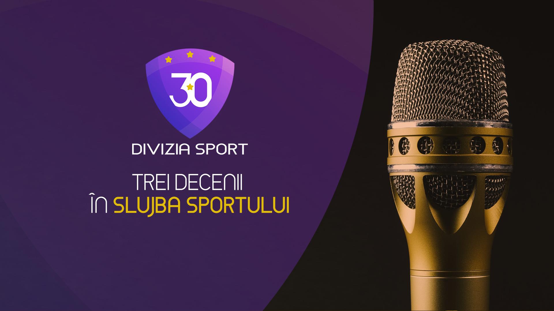 Emisiunea aniversară „Divizia Sport 30 de ani”, din studioul Radio Timişoara