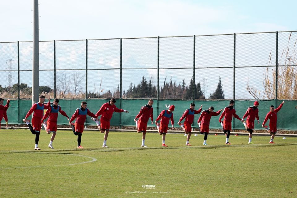 UTA joacă, duminică, un amical cu CFR Cluj!