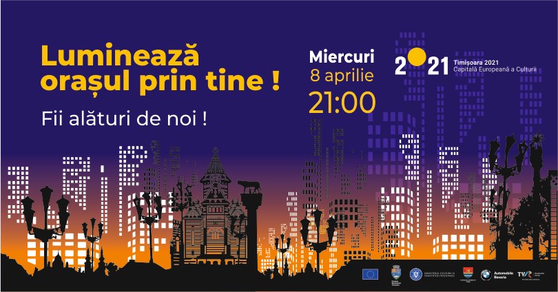 Apel al Asociației Timișoara 2021: Ieșiți la fereastră împreună cu cei dragi și aprindeți o lumină