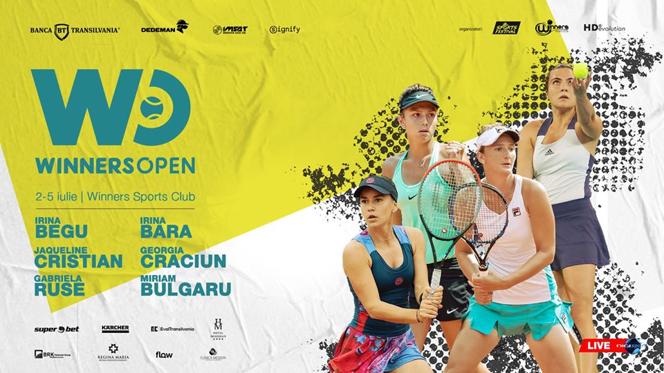 Simona Halep, bihoreanca Irina Bara și arădeanul Marius Copil, la un turneu amical în Cluj