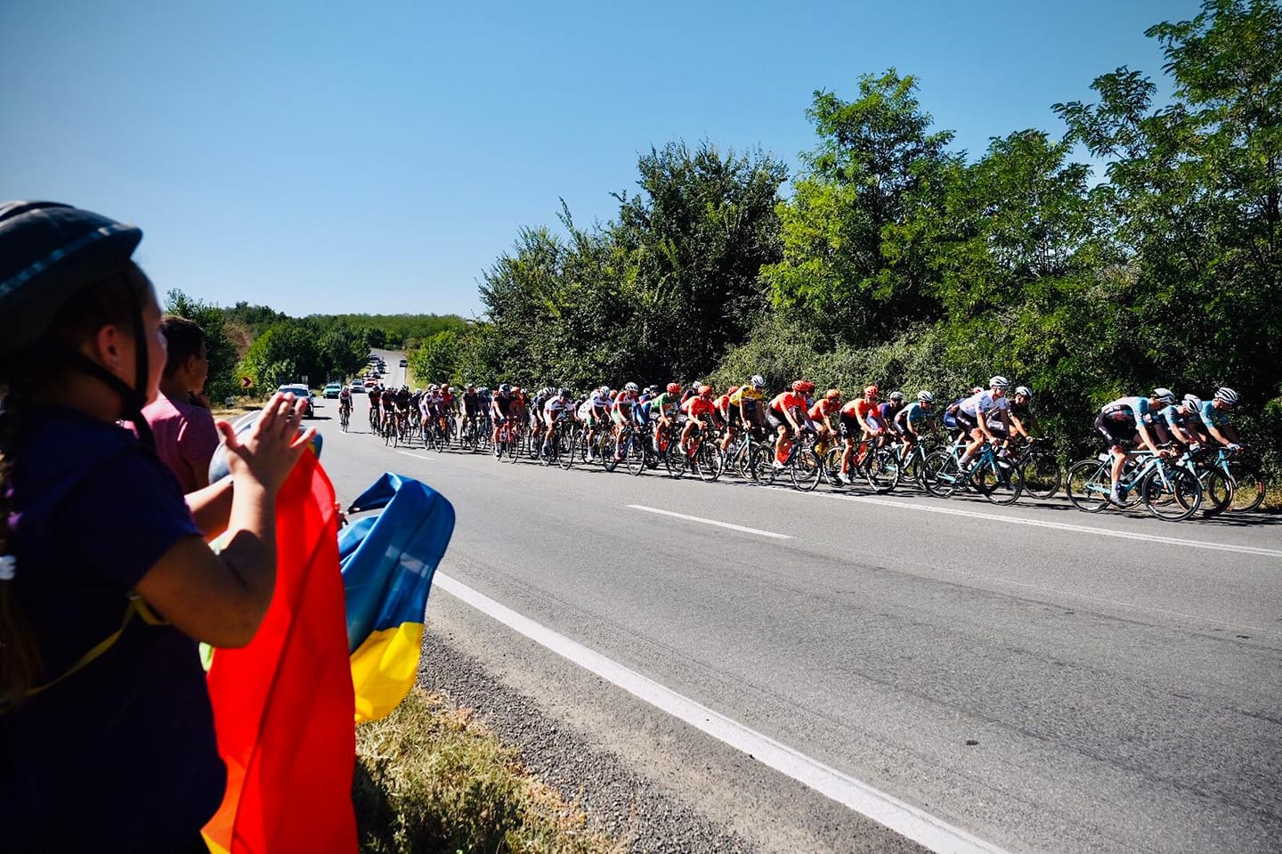 Eduard Grosu, purtătorul tricoului galben în Turul României după prima etapă, Timișoara – Oradea