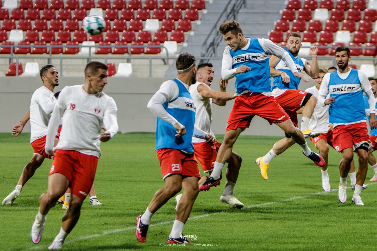 Amical UTA la Sibiu, 2-0 cu FC Hermannstadt!