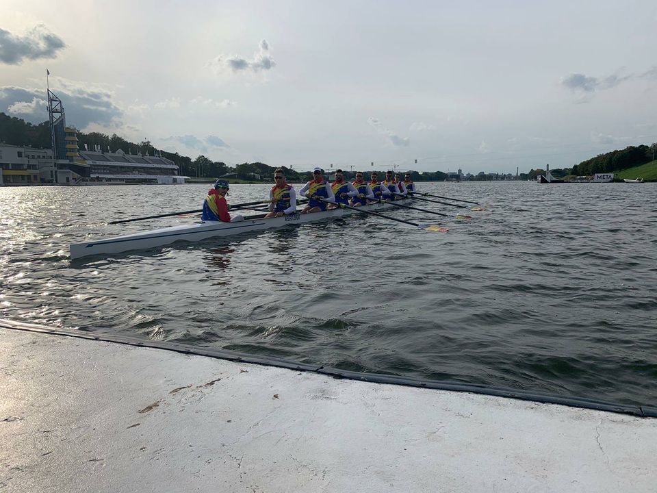 Canotorii tricolori au urcat de șase ori pe podiumul european!