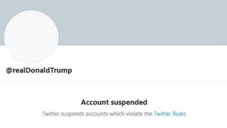 Twitter suspendă permanent contul lui Donald Trump