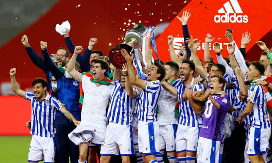 Real Sociedad a cucerit Cupa Spaniei după 34 de ani, într-o finală amânată timp de un an