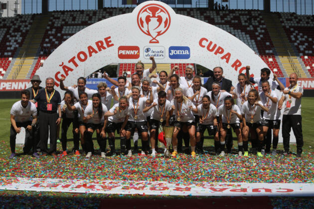 Universitatea Olimpia Cluj, triumf în primul meci cu public din istoria stadionului „Francisc Neuman”