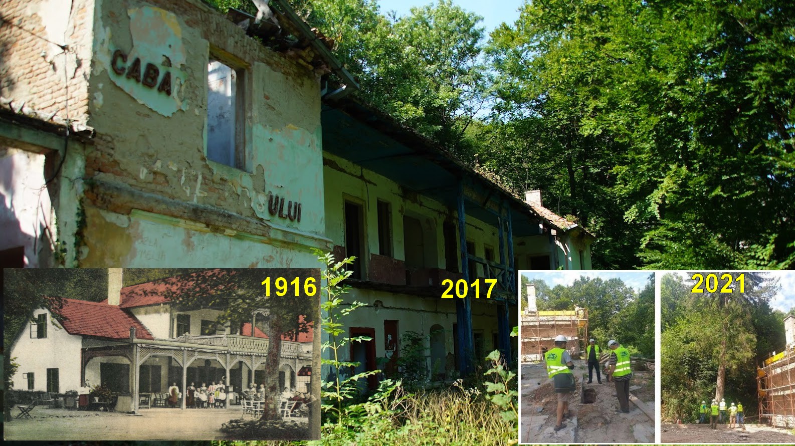 În Bihor începe reconstrucția Cabanei Vadu Crișului / Galerie FOTO 1916/1970/2017