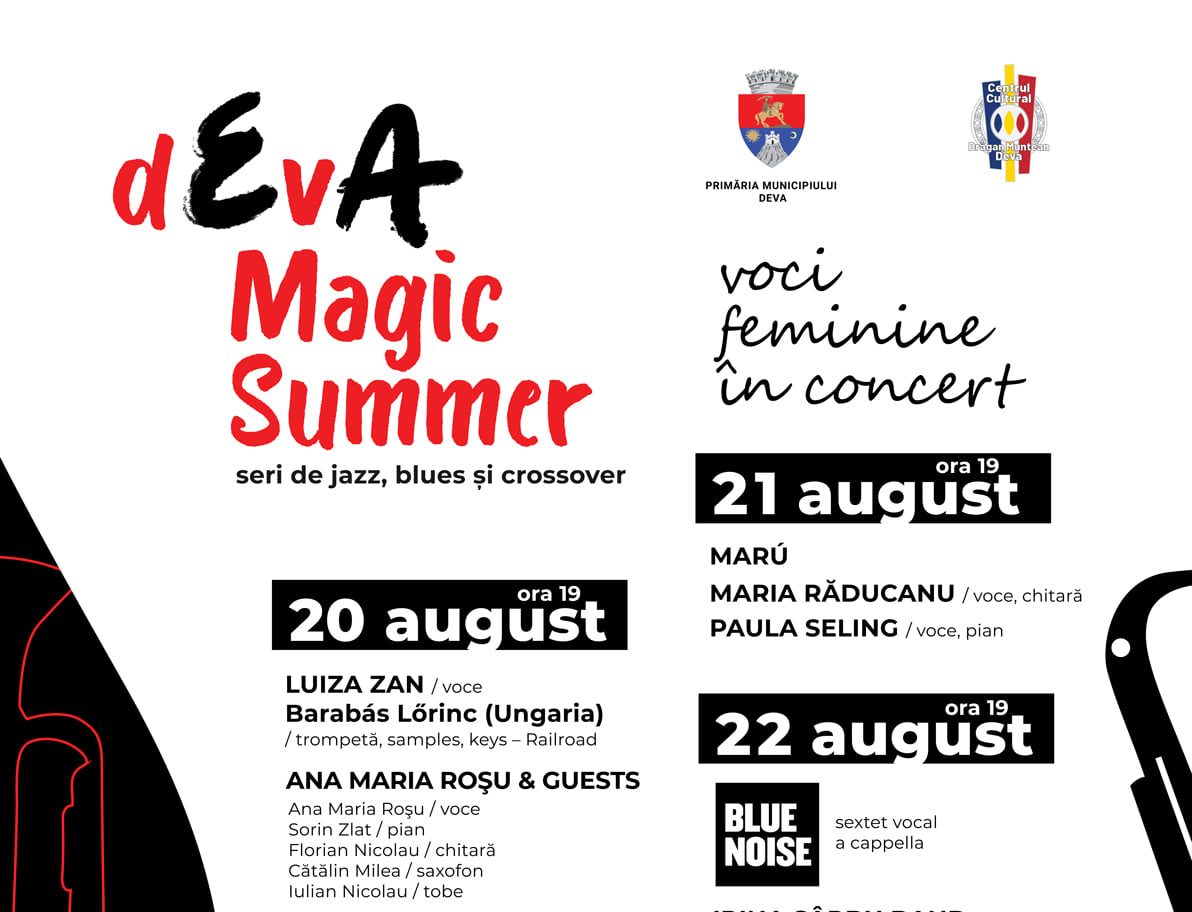 Voci feminine de blues și jazz la Festivalul dEvA Magic Summer