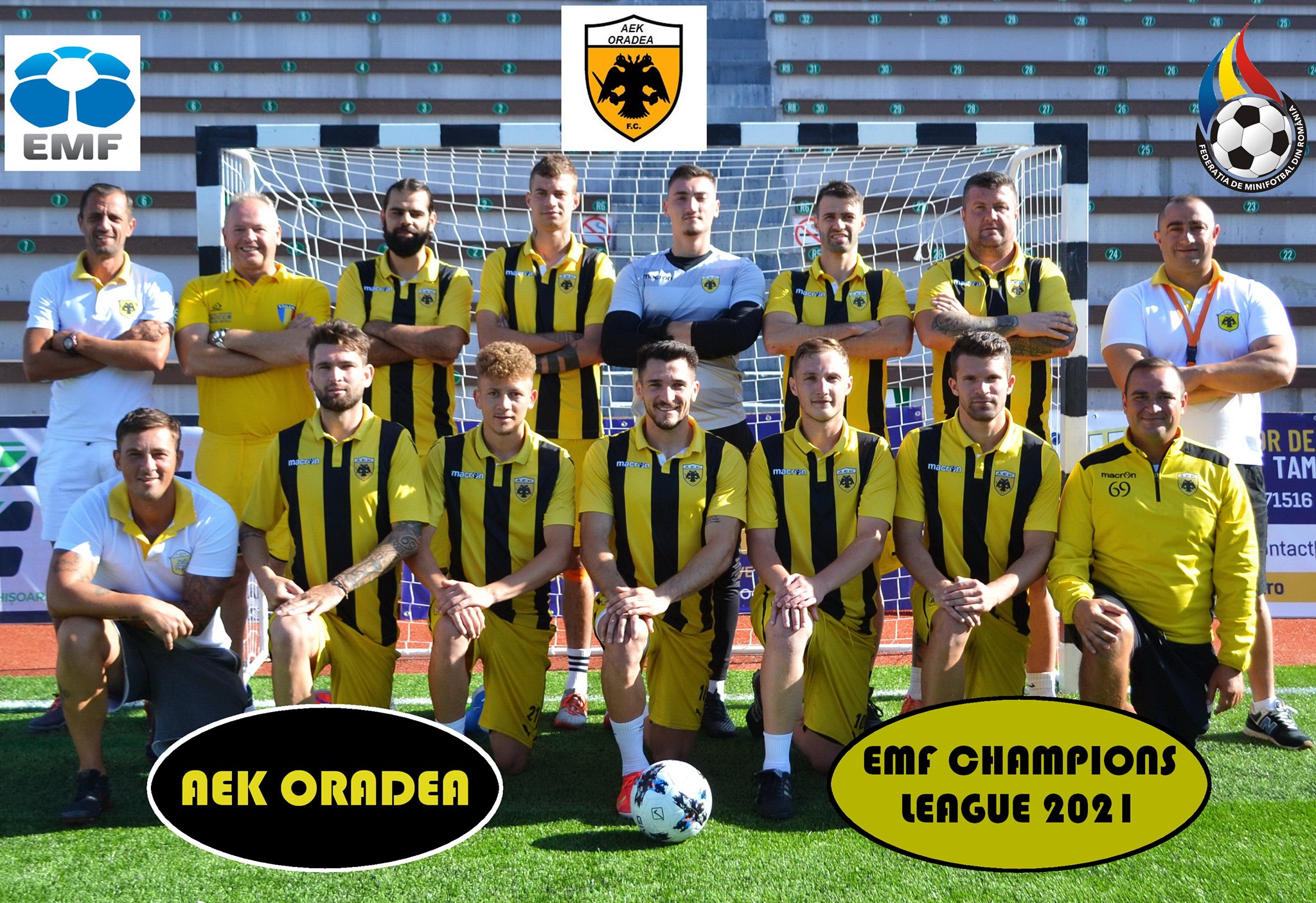 Cu doi jucători de la… CFR Timișoara, AEK Oradea participă la turneul final Champions League