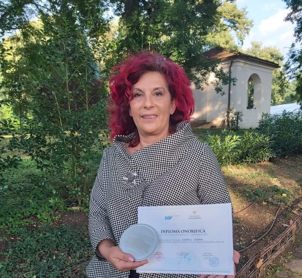 Adriana Dolcianu Mărăscu, recompensată cu Diploma onorifică la Galei Recunoștinței Medicale de la Săvârșin