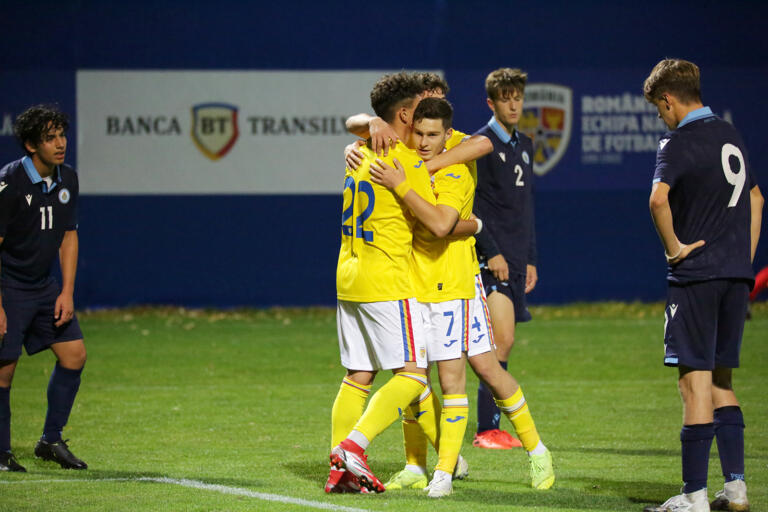 Fotbal | România U17 a încheiat preliminariile Euro 2022 cu o victorie