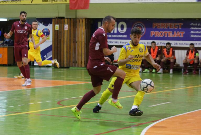 Start în returul Ligii I de fotbal în sală. CFR Timişoara joacă la Buzău, Autobergamo stă